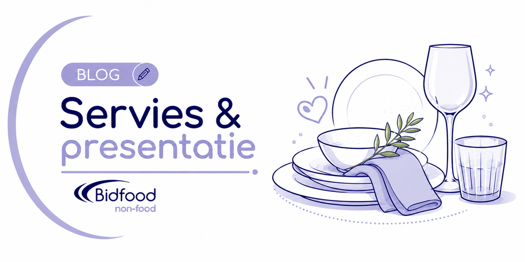 Glaswerk, servies en tafelpresentatie